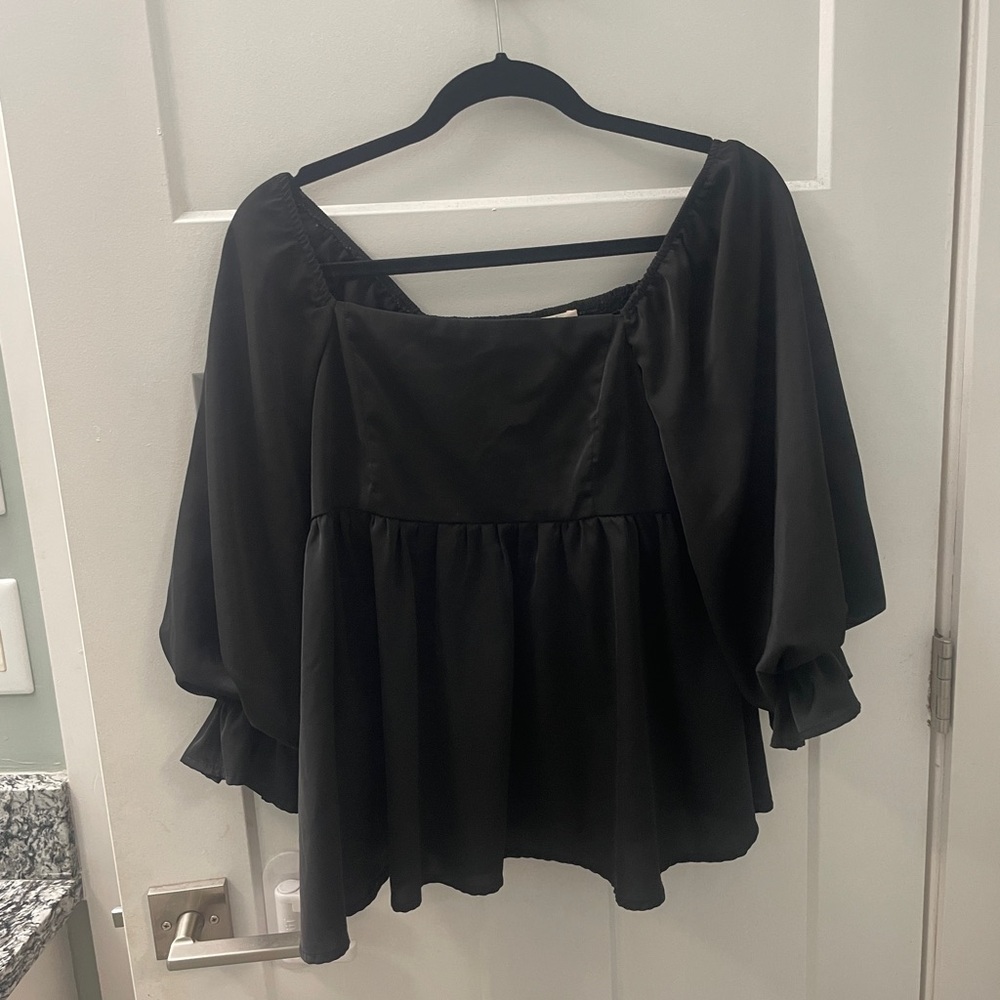 Entro Black Women's Blouse